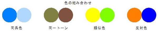 色組合せ